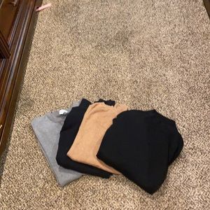 4 Old Navy sweaters L